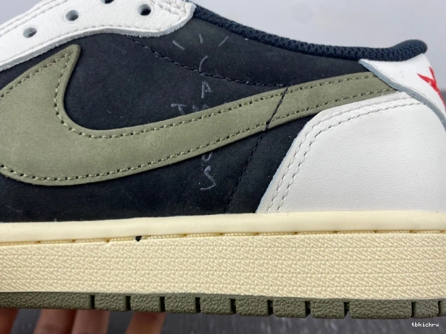 Reps TBkick Jordan x Low OG WMNS Air 1 Olive DZ4137-106 Travis Scott 0723